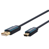 Clicktronic 1.8m USB 2.0 B m/m USB Kabel 1,8
