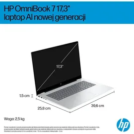 HP OmniBook 7 17-dc0073cl Intel Core Ultra 7 258V 32 GB RAM 1 TB SSD Win11 Home