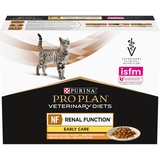 Purina Pro Plan Veterinary Diets NF Renal Function Huhn-nassfutter für Katzen Mit Eingeschränkter Nierenfunktion 10x85 g