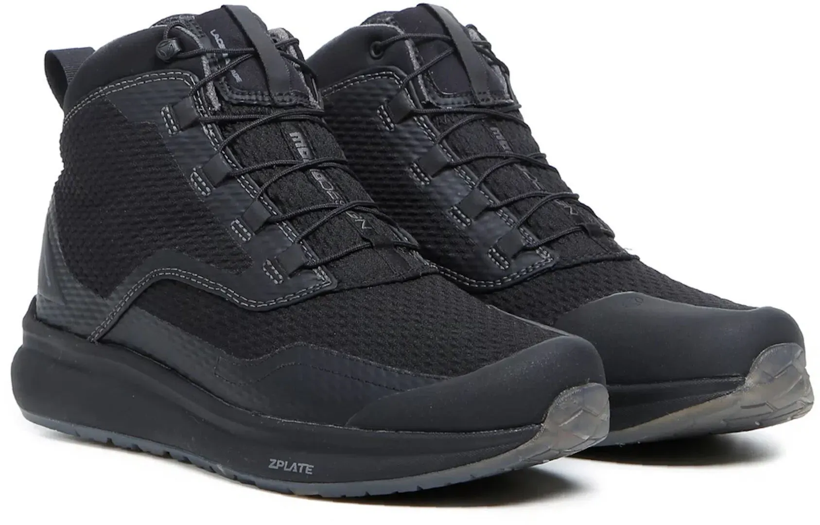 MOMO Firegun-3 WP Motorradschuhe, schwarz, Größe 47 für Männer