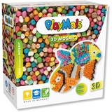 PlayMais 3D Mosaic Fisch Kreativ-Set zum Basteln für Kinder ab 3 Jahren | Über 2.300 Stück & 3D Vorlagen | Fördert Kreativität & Feinmotorik | Natürliches Spielzeug