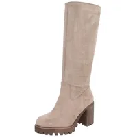 Ital-Design High-Heel-Stiefel Damen Hellbraun 37