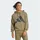 adidas Essentials Big Logo French Terry Hoodie Olive Strata / Black XS