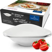 Villeroy & Boch Pastaschalen Set 2-tlg. Weiß