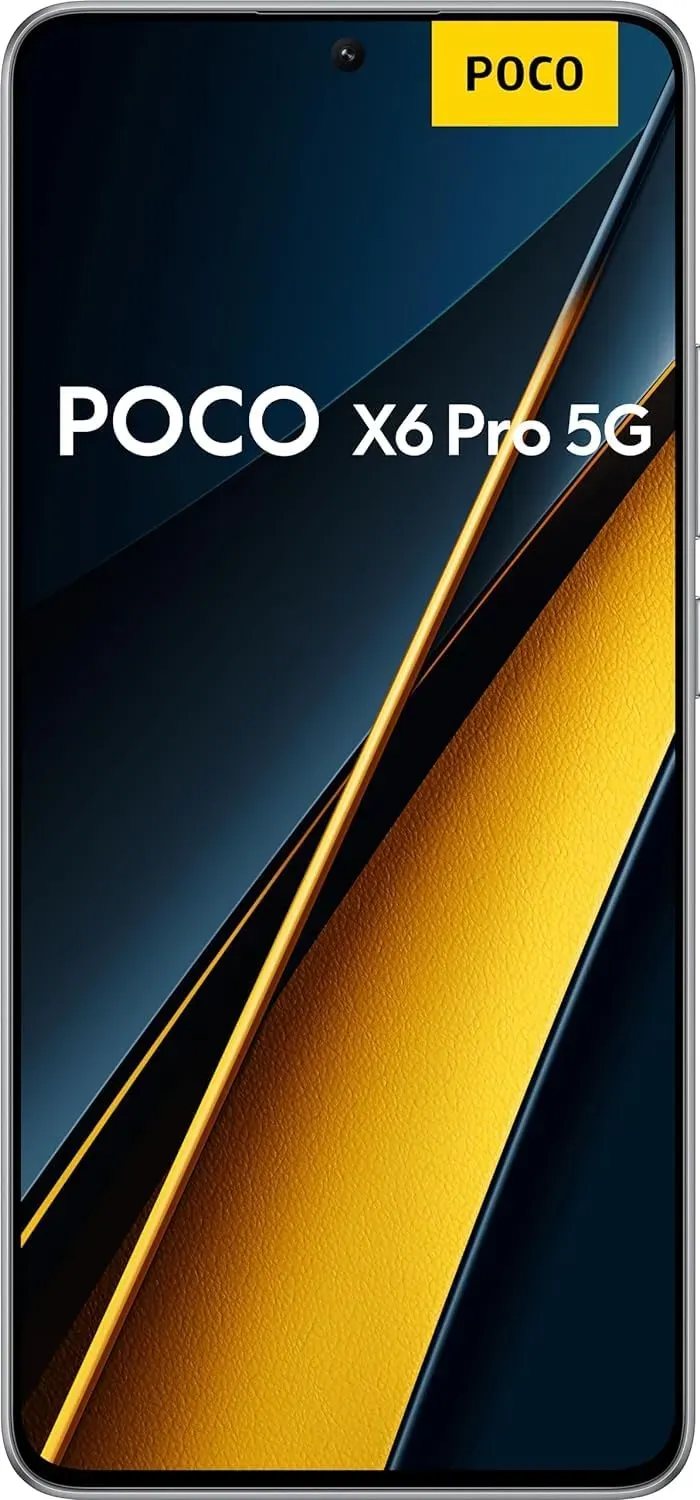 Xiaomi POCO X6 Pro 5G Smartphone, 12 + 512 GB, 120 Hz, FHD+ Flow AMOLED Display, MediaTek Dimensity 8300-Ultra, 64 MP AI Dreifachkamera, 5000 mAh, NFC, Grau