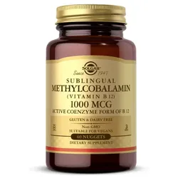 Vitamin B-12 1000 mcg Methylcobalamin 60 Nuggets