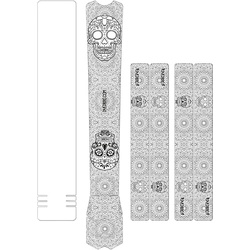 DYEDBRO Rahmenschutz Kit matt | black Dia de Muertos