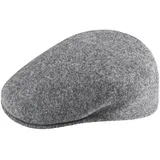 Kangol Herren Damen Mütze Schirmmütze Flatcap Original 504 | Schlägermütze mit Kultstatus 0258BC grau XL (60-61 cm) - XL