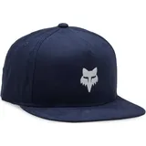 Fox Head Snapback Kappe blau One Size