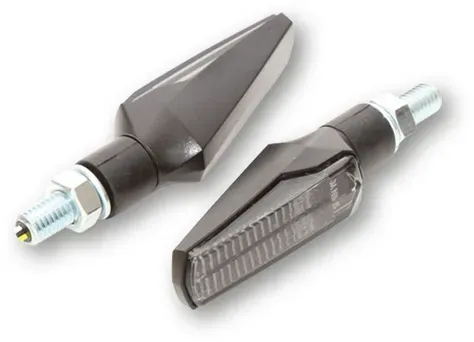 HIGHSIDER Smart Fineline LED 3in1 knipperlicht achterlicht combinatie behuizing zwart / lens getint (paar), achter