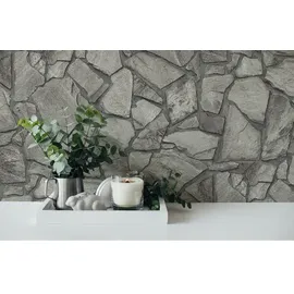 A.S. Création Vliestapete Stein - 10,05 m x 0,53 m - Made in Germany