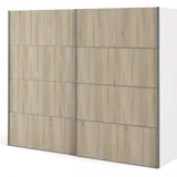 Ebuy24, Kleiderschrank, Schiebetürenschrank Veto (202 x 243 x 64 cm)