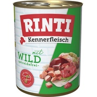 RINTI Kennerfleisch Wild 24x800g Dose Hundenassfutter
