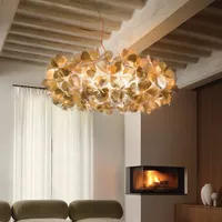 Slamp Clizia Mama Non Mama 4-flg. 78 cm rund gold/rot