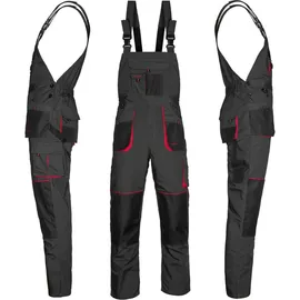 Art.Master Arbeitskleidung ART.MaSter Classic schwarz/orange Latzhose 54 - Schwarz - 54