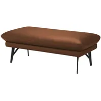 himolla Lederhocker  1928 , braun , Maße (cm): B: 121 H: 45 T: 65.0