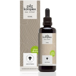 Vitalpilze Komplex Tropfen ohne Alkohol Flüssigkeit zum Einnehmen 100 ml
