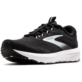 Brooks Damen Revel 7 Sneaker, Black White, 35.5 EU