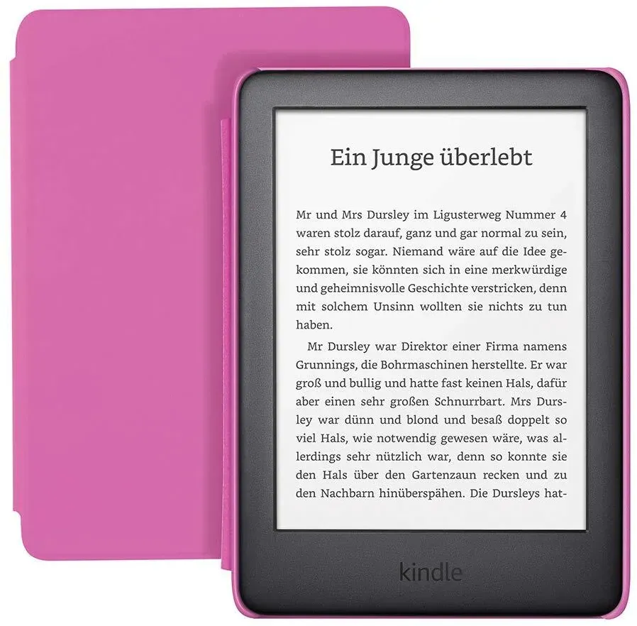 Amazon Kindle Kids Edition 2019, pinke Hülle E-Book Reader