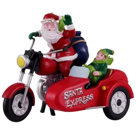 Lemax Santa Express Weihnachtsdorf 0,88 m rot/mehrfarbig