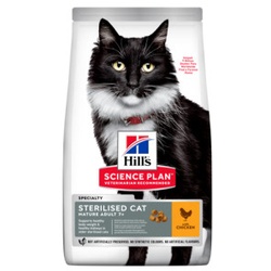 Hill's Mature Adult 7+ Sterilised Cat Huhn Katzenfutter 2 x 3 kg