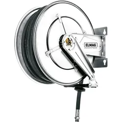 ELMAG INDUSTRIE Schlauchaufroller Edelstahl 272 für Druckluft und Wasser - 43014