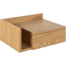 Actona Nachtschrank Ashlan 40 x 16,5 x 32 cm Weiß