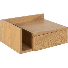 Actona Nachtschrank Ashlan 40 x 16,5 x 32 cm Weiß