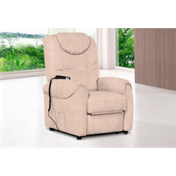 sit&more TV-Sessel Bastian, wahlweise manuell verstellbar oder mit Motor und Aufstehhilfe beige