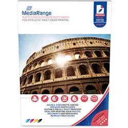 MediaRange Fotopapier MRINK102 DIN A4 matt 200 g/qm 50 Blatt