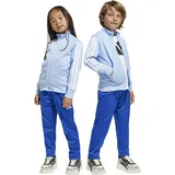 Adidas Essentials 3-Streifen Climacool Trainingsanzug Glow Blue / White 116