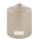 Fink Stumpenkerze 10 cm silber