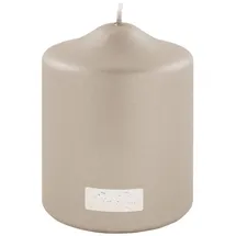 Fink Stumpenkerze 10 cm silber