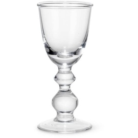Holmegaard Dessertweinglas 8 cl Charlotte Amalie aus mundgeblasenem Glas, klar