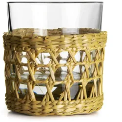 Old Fashioned Glas - Seegras Korb / 300 ml - 1 Glas - Old Fashioned Glas - 300 ml