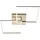 Fabas Luce Bard 2-flammig 65x65 cm Gold edelmatt