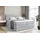 altdecor Boxspringbett LEPARO KING - 160 x 200 - H3/H4 - Hellgrau