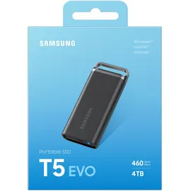 Samsung T5 EVO 2 TB USB 3.2 Schwarz 460mb-s
