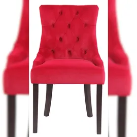 CLP 4er Set Esszimmerstuhl Aberdeen Samt