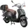 Alpha Motors Retro Firenze 50 ccm 3,0 PS 25 km/h Schwarz