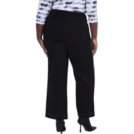 Ulla Popken Lounge-Hosen Jogginghose Schwarz 3XL