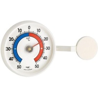 Axentia Thermometer Fensterthermometer selbstklebend Ø ca.7 cm kunststoff