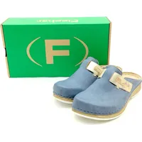 Fischer Markenschuh Fischer Markenschuhe Clogs jeans in Gr. 40 - 40