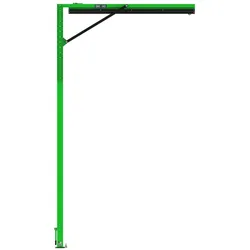 3M DBI-SALA FlexiGuard M200 Davit-Ausleger, Höhe: 6,1 m - 7,6 m, Auslegung: 3,7 m, 2 Personen, vormontierbare Höheneinstellung,, 6,1 m - 7,6 m