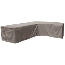 Raffles Covers Lounge Sofa Abdeckschutz L-Form 300 x 240 x 100 cm Schwarz