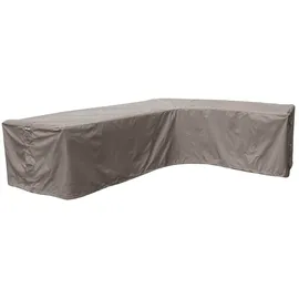 Raffles Covers Lounge Sofa Abdeckschutz L-Form 300 x 240 x 100 cm Schwarz