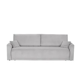 Sofa.de Big Sofa Webstoff 3-Sitzer Grau