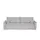 Sofa.de Big Sofa Webstoff 3-Sitzer Grau