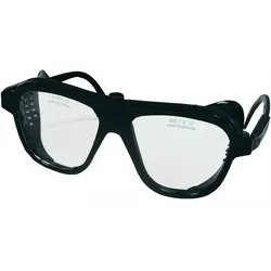Schmerler Schutzbrille EN 166 Glas klar schwarz - 187222006