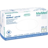 Maimed MaiMed® soft Latex, Einmalhandschuhe, puderfrei,